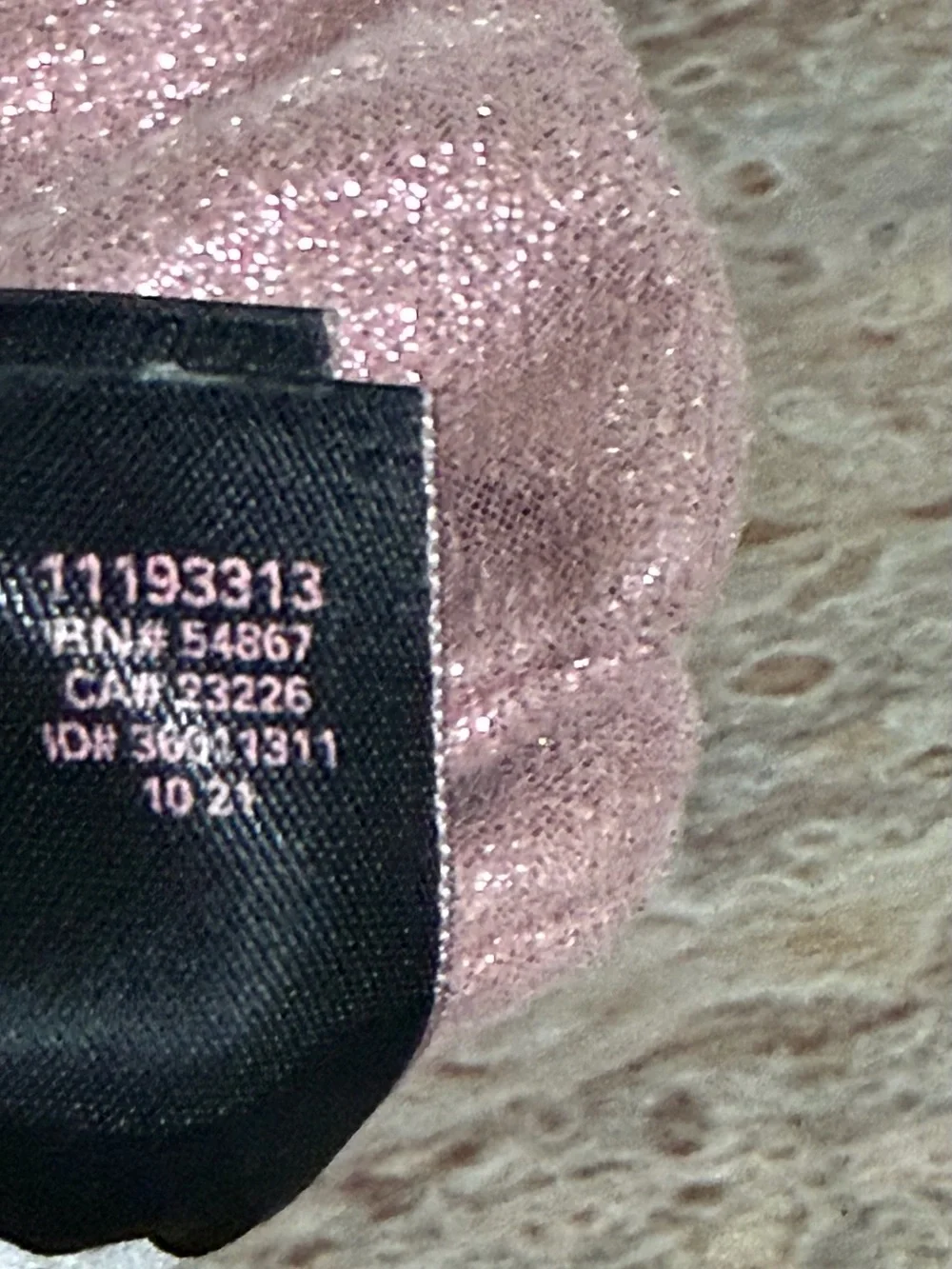 Victoria's Secret Pink Pearl Heart Bow Slide Sandals Size M